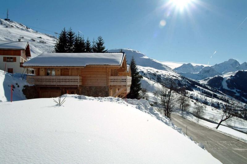 Chalet Odalys Les Sapins Alpe d'Huez Exterior foto